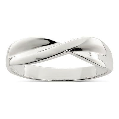 Sterling Silver Twist Ring