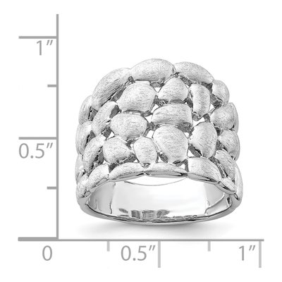 Sterling Silver Nugget Ring – view 5
