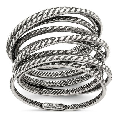 Sterling Silver Antiqued Ring