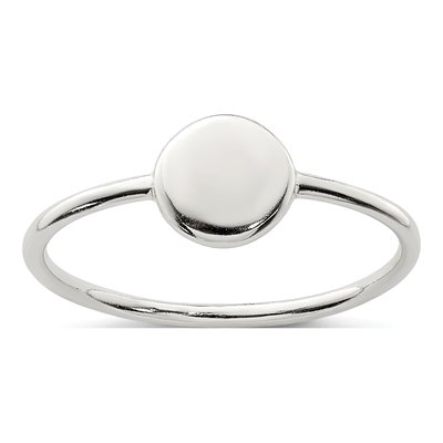 Sterling Silver Circle Ring