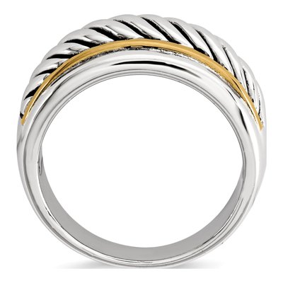 Sterling Silver Antiqued Fashion Ring – view 2
