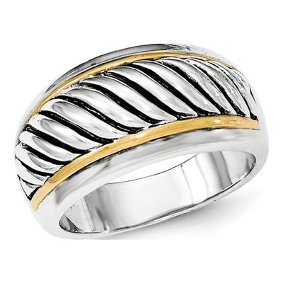 Sterling Silver Antiqued Fashion Ring