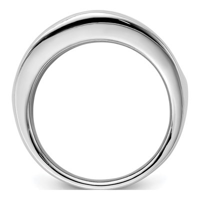 Sterling Silver Textured Ring – view 3
