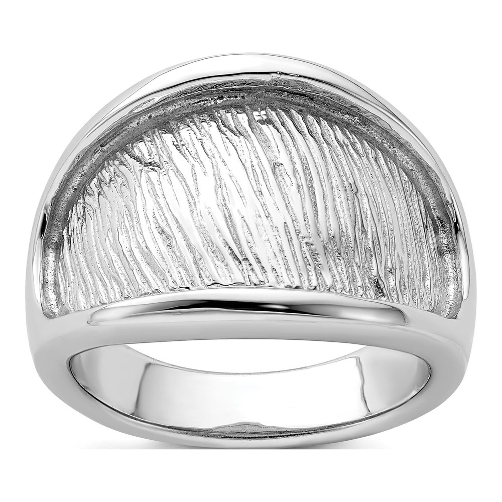 Sterling Silver Textured Ring