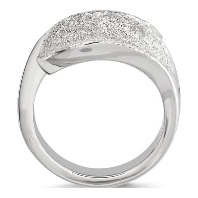 Sterling Silver Laser-Cut Fancy Ring – view 2