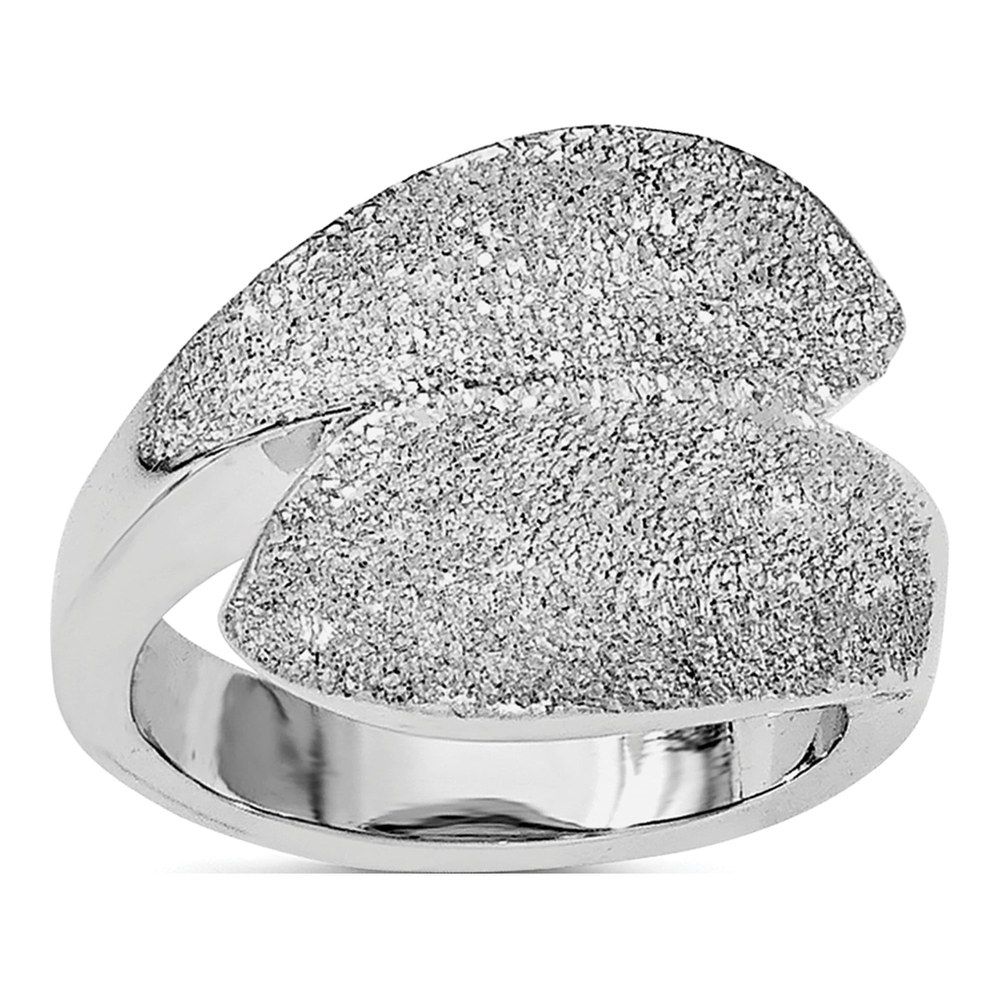 Sterling Silver Laser-Cut Fancy Ring
