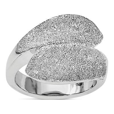Sterling Silver Laser-Cut Fancy Ring