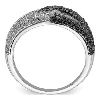 Sterling Silver CZ Ring – view 3