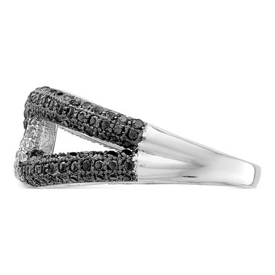 Sterling Silver CZ Ring – view 4