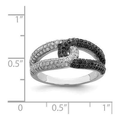Sterling Silver CZ Ring – view 5
