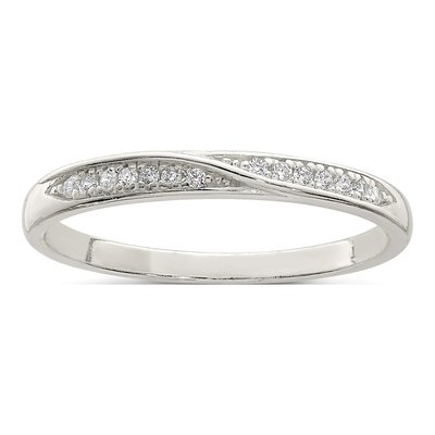 Sterling Silver CZ Ring