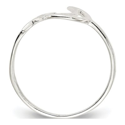 Sterling Silver Star Moon Ring – view 3