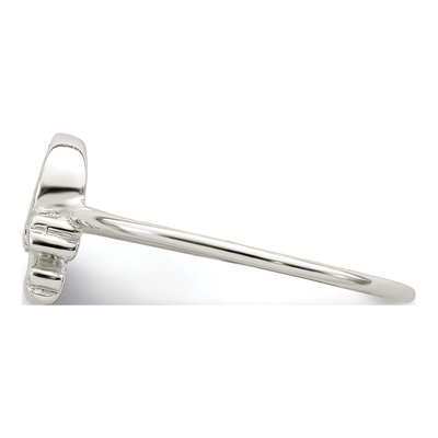 Sterling Silver Skull Crossbones Ring – view 4