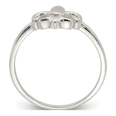 Sterling Silver Fleur de Lis Ring – view 3