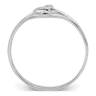 Sterling Silver Music Note Ring – view 3