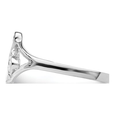 Sterling Silver Music Note Ring – view 4