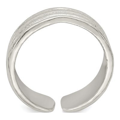 Sterling Silver Toe Ring – view 3