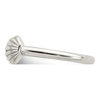 Sterling Silver Shell Ring – view 4
