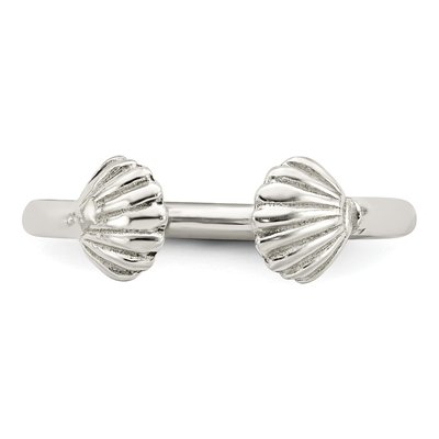 Sterling Silver Shell Ring – view 6