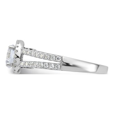 Sterling Silver CZ Ring – view 4