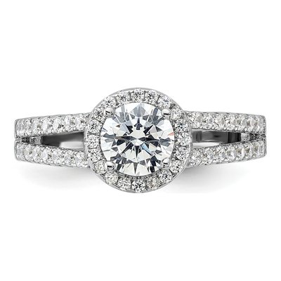 Sterling Silver CZ Ring – view 6