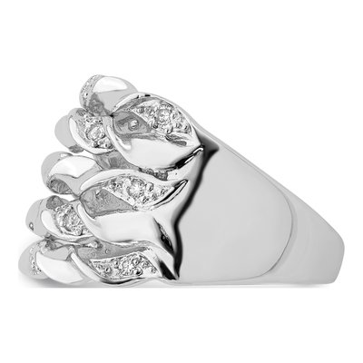 Sterling Silver CZ Ring – view 3