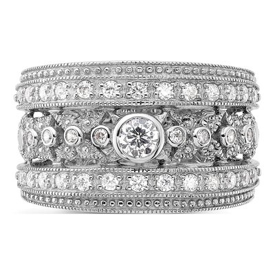 Sterling Silver CZ Ring – view 6
