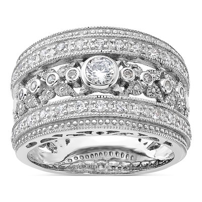 Sterling Silver CZ Ring
