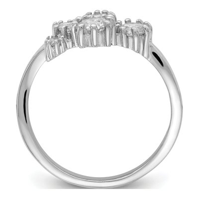 Sterling Silver CZ Ring – view 3