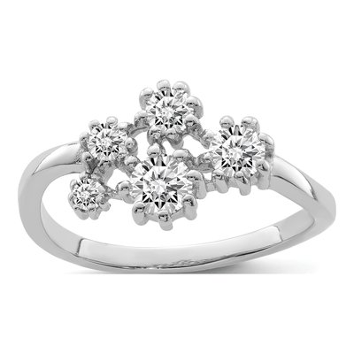 Sterling Silver CZ Ring