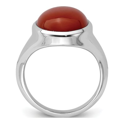 Sterling Silver Agate Ring – view 3