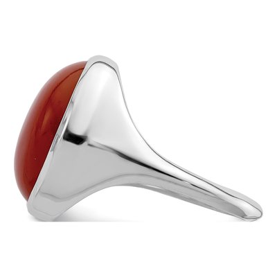 Sterling Silver Agate Ring – view 4