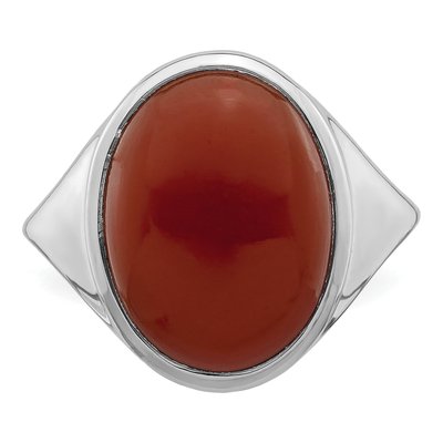 Sterling Silver Agate Ring – view 6