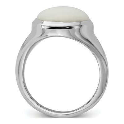 Sterling Silver Agate Ring – view 3