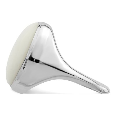 Sterling Silver Agate Ring – view 4