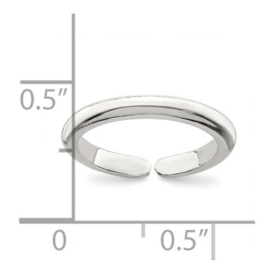 Sterling Silver Toe Ring – view 6