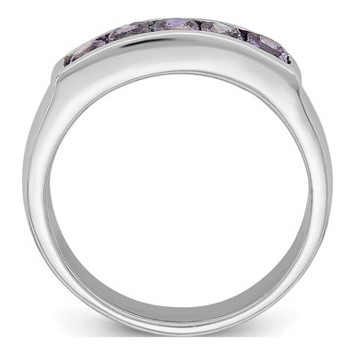 Sterling Silver CZ Ring – view 3