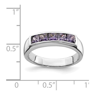 Sterling Silver CZ Ring – view 5