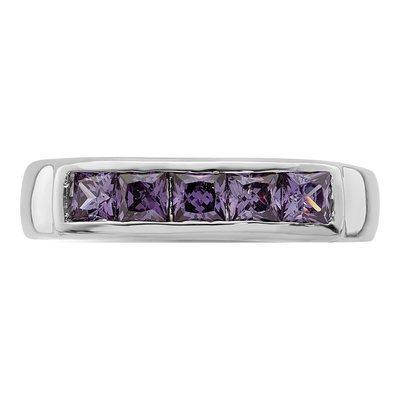 Sterling Silver CZ Ring – view 6