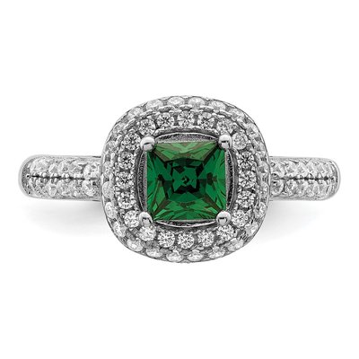 Sterling Silver CZ Ring – view 6