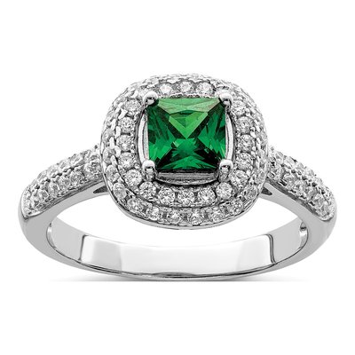 Sterling Silver CZ Ring