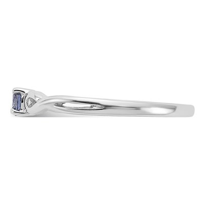 Sterling Silver CZ Ring – view 4