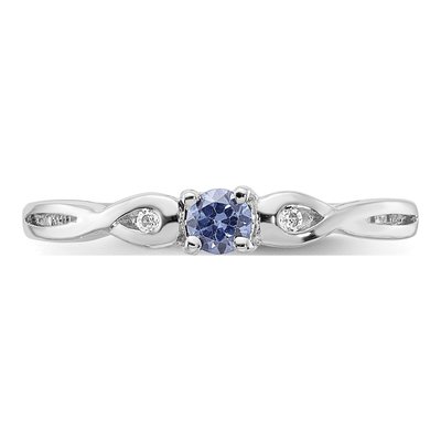 Sterling Silver CZ Ring – view 6