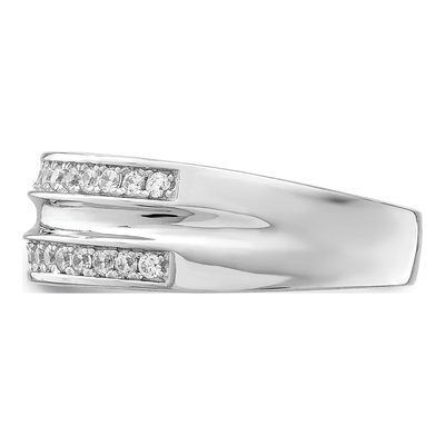 Men's Sterling Silver CZ Ring – view 4
