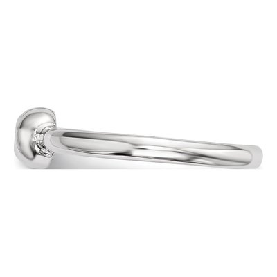 Sterling Silver CZ Ring – view 3