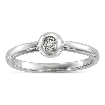 Sterling Silver CZ Ring