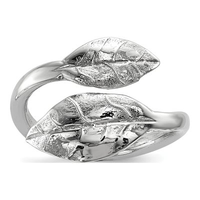 Sterling Silver Leaf Ring