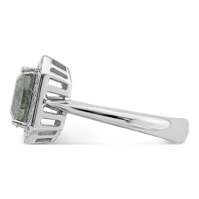 Sterling Silver CZ Ice Ring – view 4