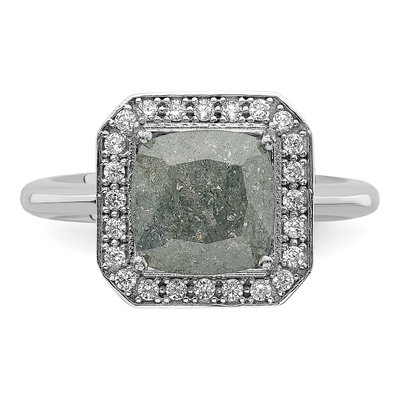 Sterling Silver CZ Ice Ring – view 5
