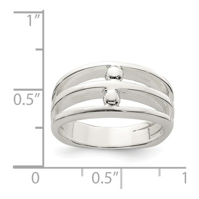 Sterling Silver Fancy Ring – view 5